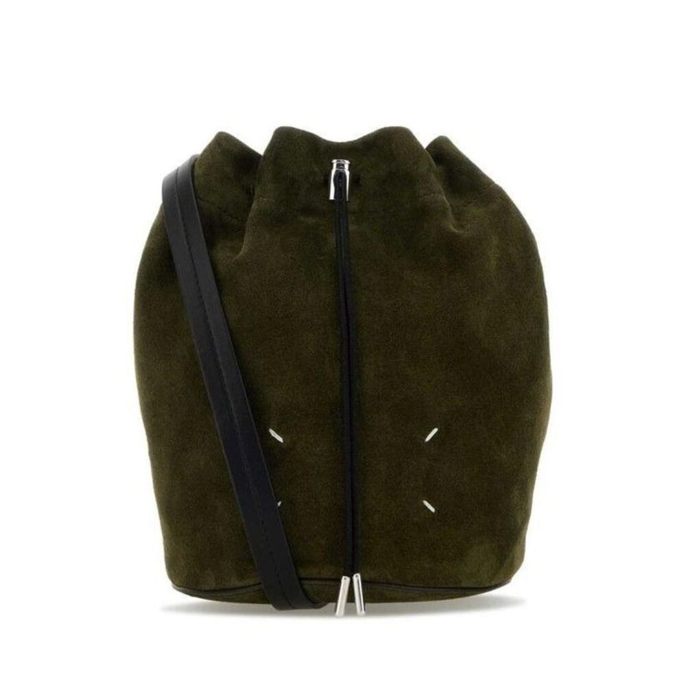 Drawstring Crossbody Bucket Bag - image 1